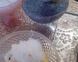 A picture of step 4 of Falooda ice cream.