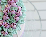 Foto del paso 4 de la receta: Drip Cake a rayas con boquillas rusas. Bizcocho Sin Gluten. Video Tutorial