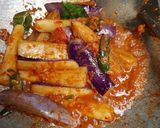 Foto langkah ke 4 dari resep Terong ungu bumbu kecap.