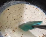 A picture of step 6 of Chicken Alfredo Pasta.