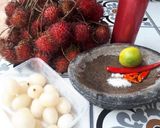 Foto langkah ke 1 dari resep Asinan Rambutan.