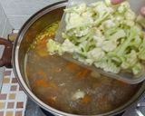 Foto langkah ke 3 dari resep Sop tetelan bakso sayur.