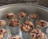 Foto langkah ke 7 dari resep Bolu Kukus Pisang (no telur, no mixer).