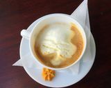 Hình bước làm 2 của món Affogato - Kem và Cafe
