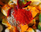 A picture of step 2 of Mango Pickle.