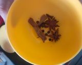 A picture of step 1 of Dum biryani.