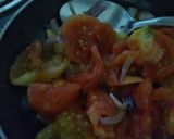 A picture of step 6 of Soya granules stuffing Beetroot Momos.