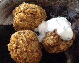 A picture of step 7 of Green Lentil Falafel.