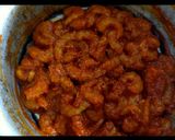 A picture of step 5 of Prawns masala fry.
