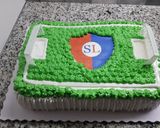 Foto del paso 12 de la receta: Torta de cumple "Cancha de fútbol"