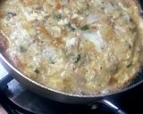 A picture of step 5 of Spinach Omelette.