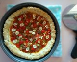 Foto langkah ke 9 dari resep Pizza Ekonomis 😂.