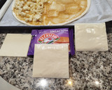 Foto del paso 1 de la receta: Hojaldre normal o sin gluten con crema de manzana y queso de cabra