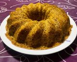Foto del paso 10 de la receta: Bizcocho de zanahorias, avellanas y galletas de chocolate al microondas