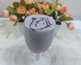 A picture of step 4 of Banana dryfruit smoothie.