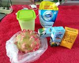 Foto langkah ke 1 dari resep Dragon fruit ice cream.