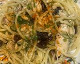 Foto del passaggio 3 della ricetta Spaghetti in Padella 81 Sgombro alla Siciliana Style