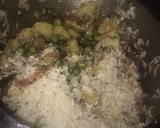 A picture of step 3 of Veg Pulao.