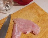 ,,Grillowana pierś z kurczaka z bazylią,, krok przepisu 1 zdjęcie