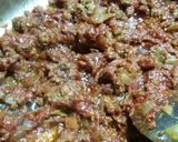 عکس مرحله 1 از دستور ماکارانی با گوشت و قارچ
