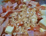 Foto del paso 5 de la receta: Tarta tomate, jamón y queso