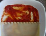 A picture of step 4 of Lasagna.