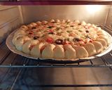 A picture of step 4 of Spicy Chicken Chunks Pizza 🍕🍕.