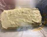 Hình bước làm 4 của món Bánh bông lan sữa chua phomai nướng