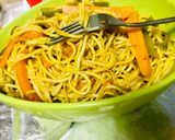 A picture of step 5 of Spicy schezwan hakka noodles Vegetarian.
