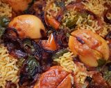 A picture of step 6 of Egg Biryani in Pressure Cooker.