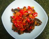 Foto langkah ke 4 dari resep Dendeng kering balado.