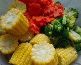 Gambar langkah 3 resipi Curry Buttermilk Shellout.