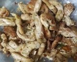A picture of step 10 of Chicken manchurian spaghetti.