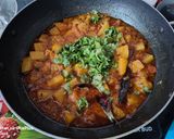कच्चे पपीते की करी - सेहतमंद भारतीय सब्जी रेसिपी चरण 7 फोटो