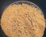 A picture of step 1 of Anchovy Pasta.