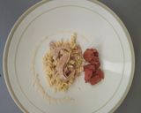 Foto langkah ke 4 dari resep Macaroni Fussilli with creamy sauc(e)age!!.