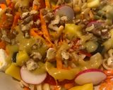 Foto del paso 8 de la receta: Ensalada de Pasta con Feta y Mango aderezada con mostaza y sirope de arroz !! (baja en fructosa)