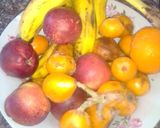 صورة لخطوة 1 من وصفة عصير كوكتيل الفواكه ولا اروع 👍🍋🍑🍌🥭🍊