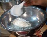 A picture of step 1 of 3 flavors Cake (CHOCOLATE, VANILLA, RED VELVET CAKES).