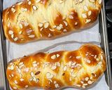 A picture of step 20 of Tsoureki (Greek Easter Bread).