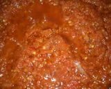 A picture of step 2 of Minced meat sauce with spaghetti.