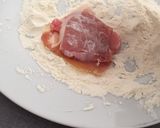 Une image de l'étape 2 de Saltimbocca.