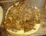 A picture of step 2 of Toasted Pulled Pork Turkish Rolls.