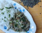 Une image de l'étape 5 de 🍛 Dhal de lentilles vertes au lait de coco.