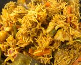 A picture of step 9 of Masala Pulao (Vegetable Pulao).