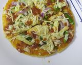 વેજીટેબલ પીઝા (Vegetable Pizza Recipe in Gujarati) રેસીપી સ્ટેપ3ફોટો