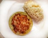 Hússal töltött tökkarikák recept fázis 5 fotója