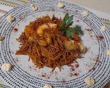 Foto del paso 8 de la receta: Fideos tostados con rape y marisco