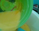 Foto langkah ke 2 dari resep Ogura Pandan Cake.