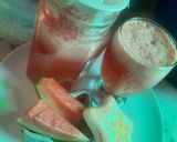 A picture of step 3 of Watermelon slush.
